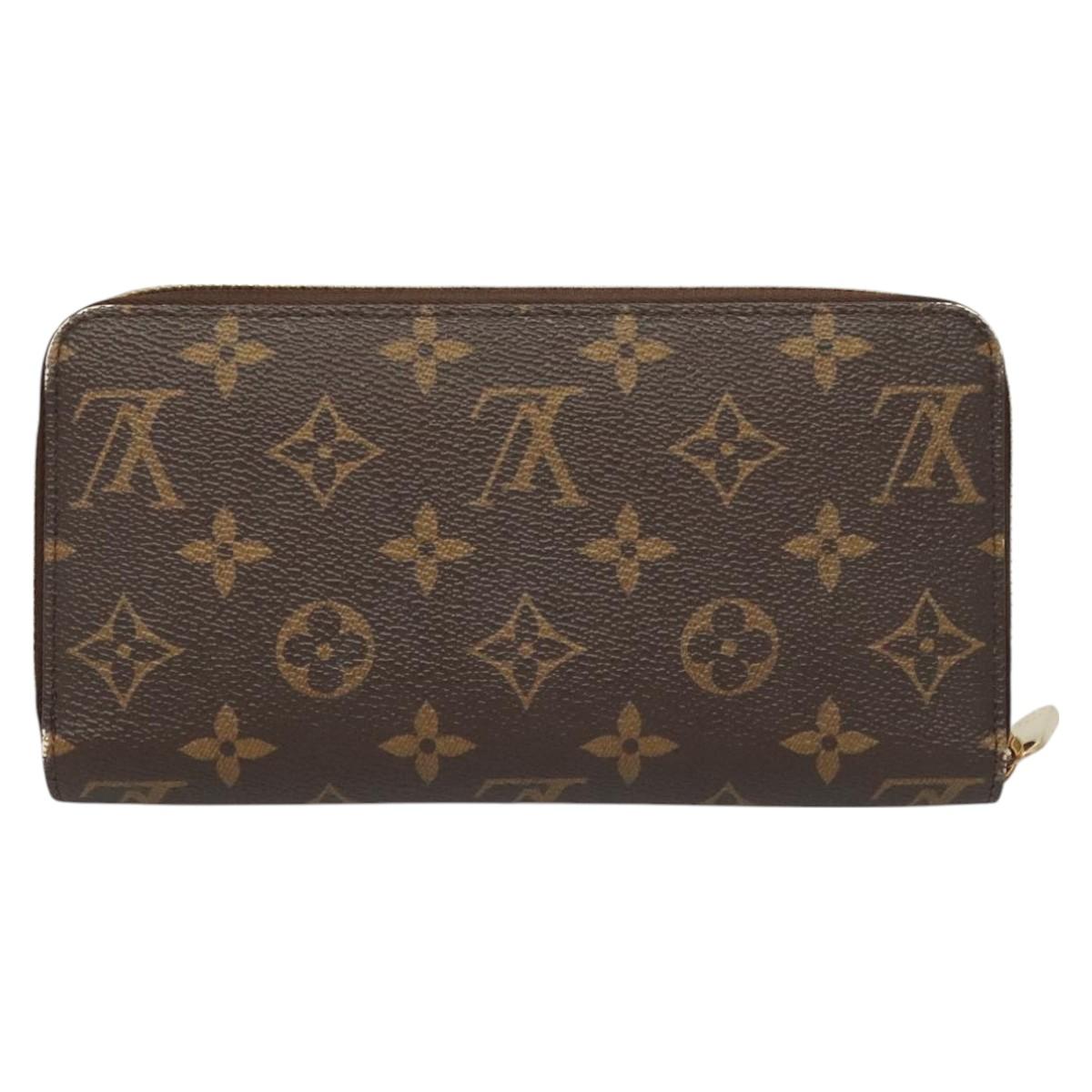 LOUIS VUITTON Monogram Lovelock Zippy Wallet Long Wallet M64116 LV Auth 126640