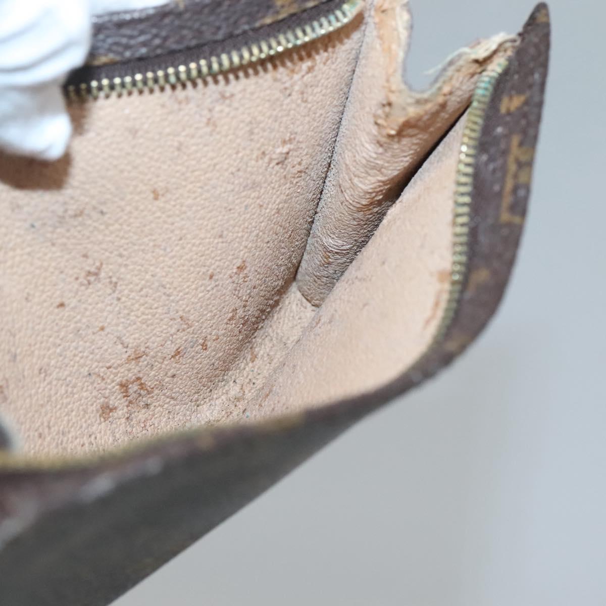 LOUIS VUITTON Monogram Bucket PM Accessory Pouch LV Auth 126663