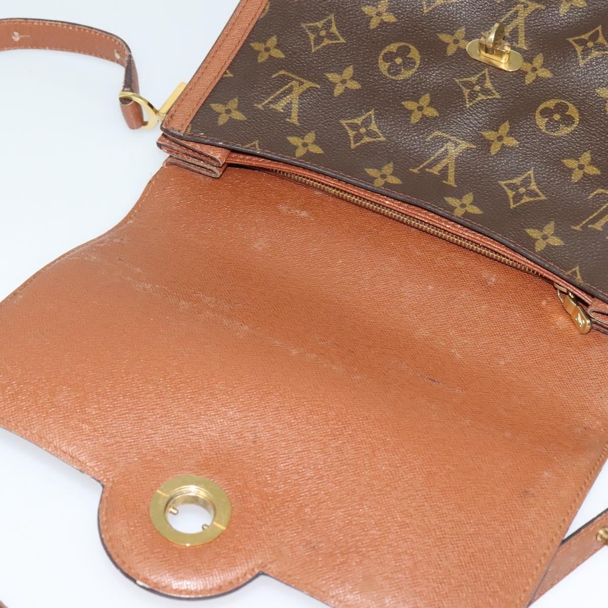 LOUIS VUITTON Monogram Raspail Shoulder Bag M51372 LV Auth 126668