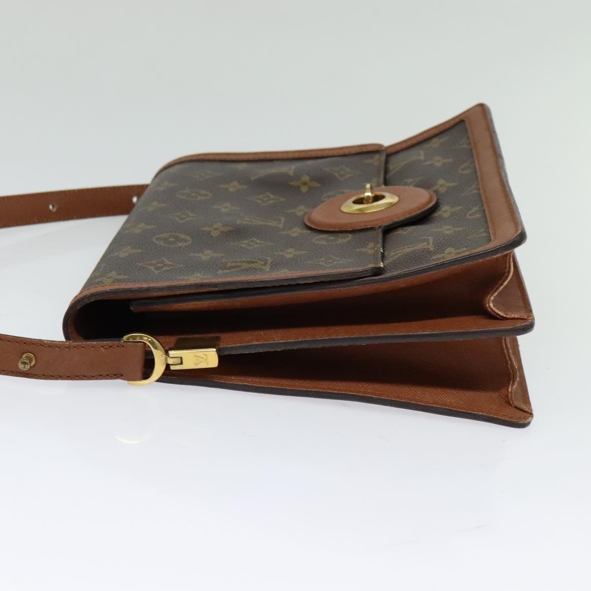 LOUIS VUITTON Monogram Raspail Shoulder Bag M51372 LV Auth 126668
