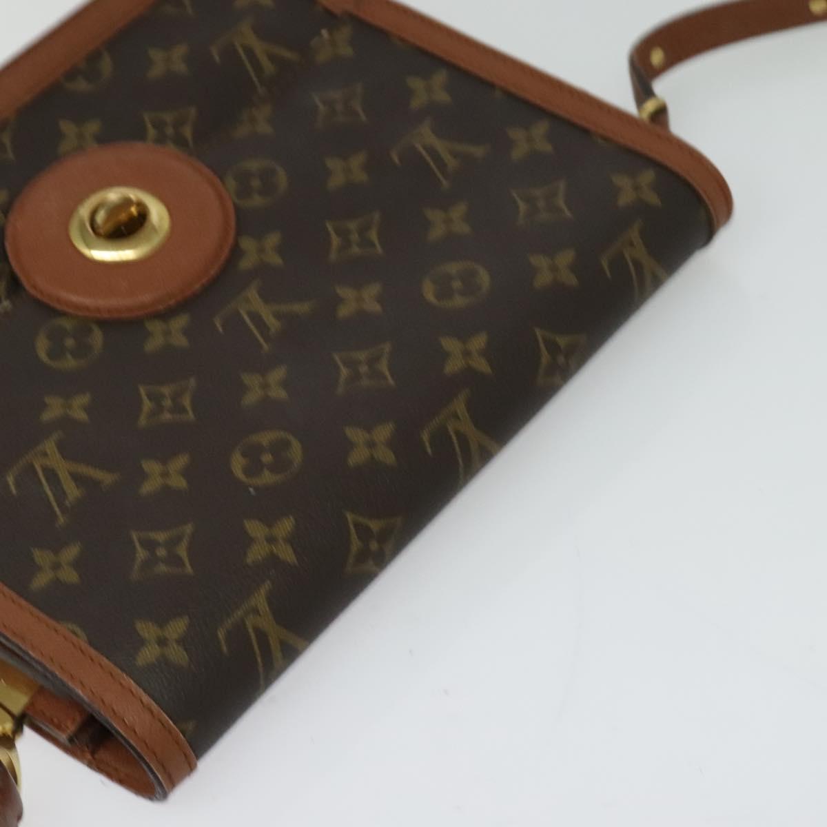 LOUIS VUITTON Monogram Raspail Shoulder Bag M51372 LV Auth 126668