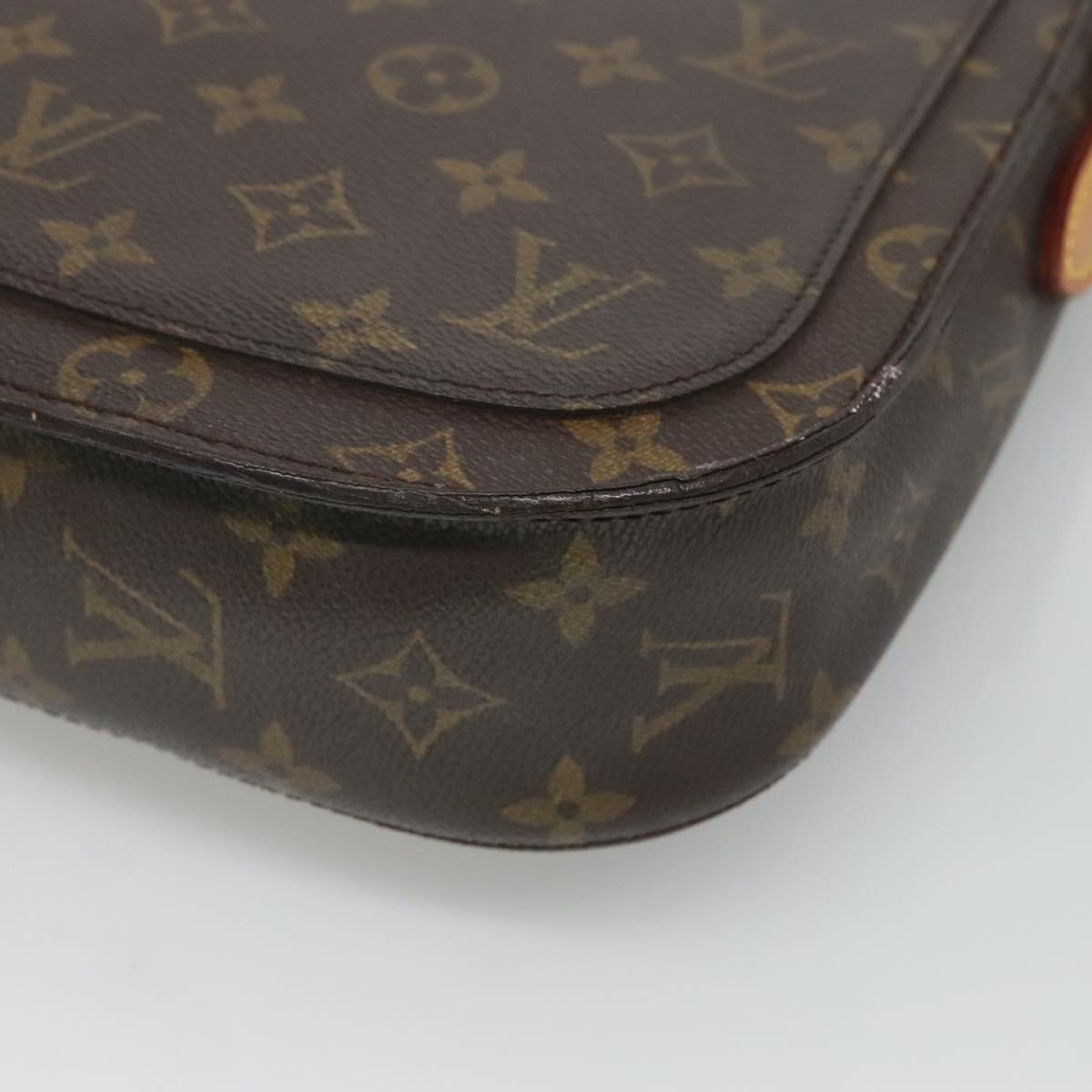 LOUIS VUITTON Monogram Saint Cloud GM Shoulder Bag M51242 LV Auth 126669