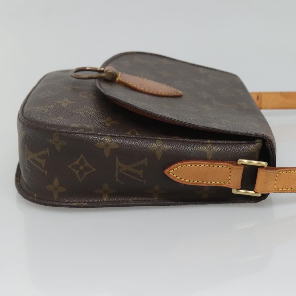 LOUIS VUITTON Monogram Saint Cloud GM Shoulder Bag M51242 LV Auth 126669