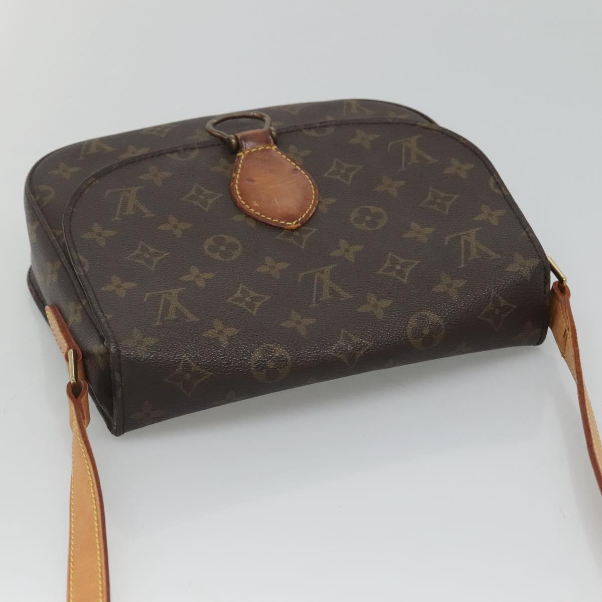 LOUIS VUITTON Monogram Saint Cloud GM Shoulder Bag M51242 LV Auth 126669