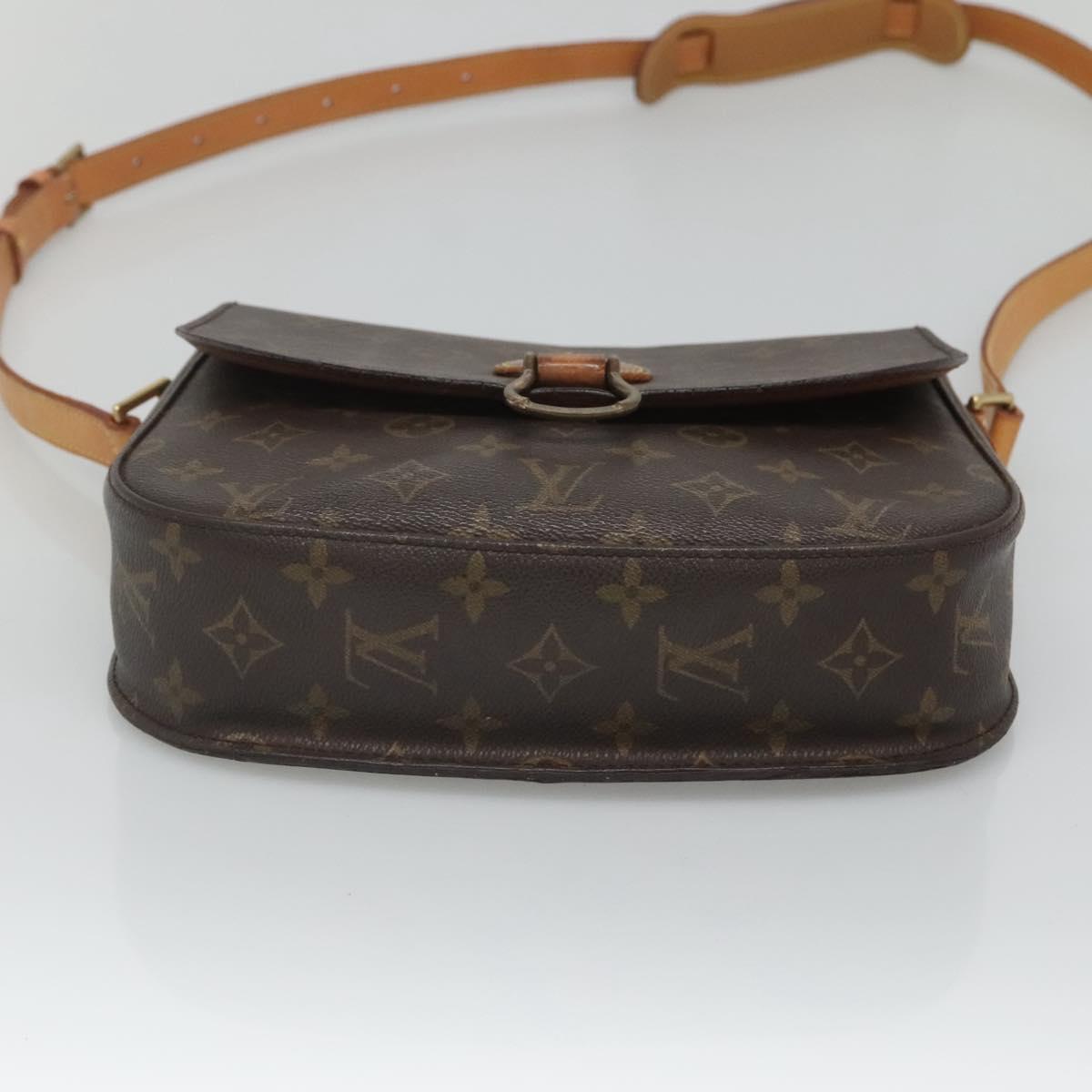 LOUIS VUITTON Monogram Saint Cloud GM Shoulder Bag M51242 LV Auth 126669