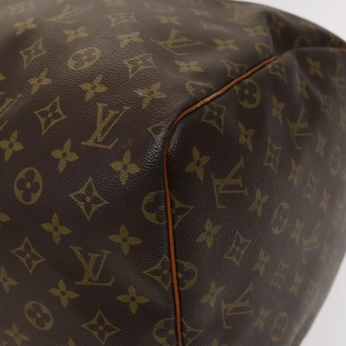 LOUIS VUITTON Monogram Keepall 55 Boston Bag M41424 LV Auth 126716