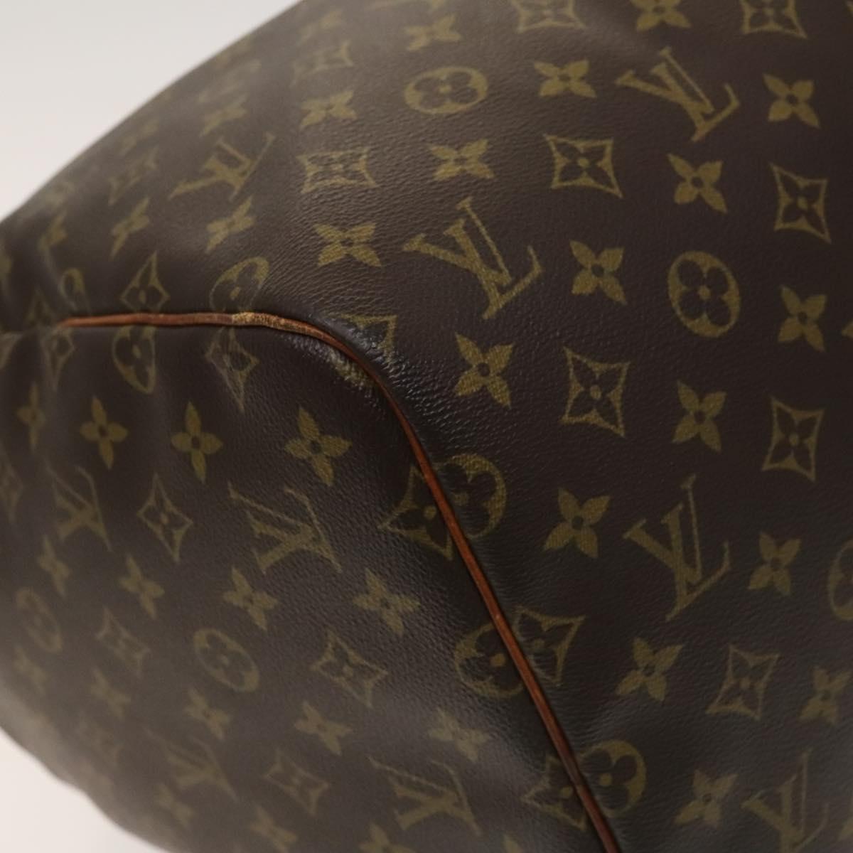 LOUIS VUITTON Monogram Keepall 55 Boston Bag M41424 LV Auth 126716