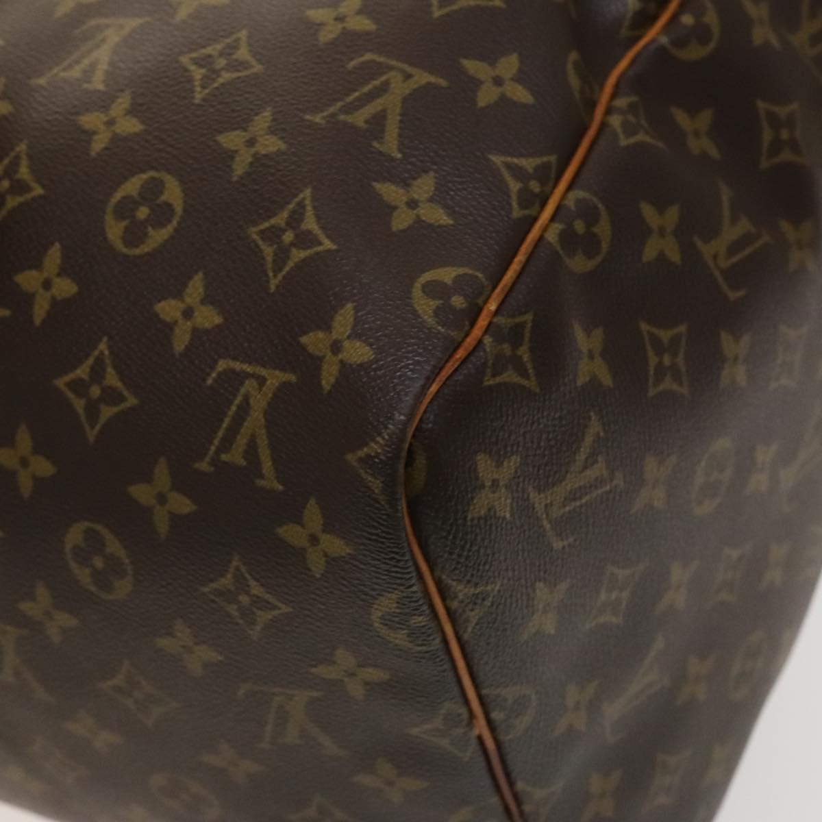 LOUIS VUITTON Monogram Keepall 55 Boston Bag M41424 LV Auth 126716