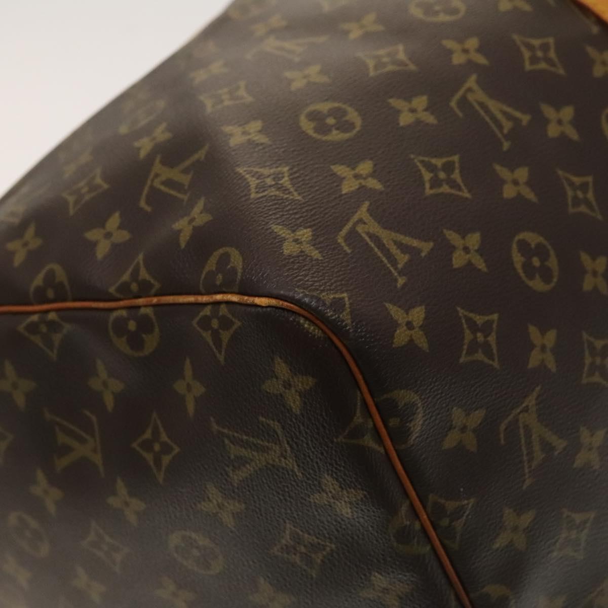LOUIS VUITTON Monogram Keepall 55 Boston Bag M41424 LV Auth 126716