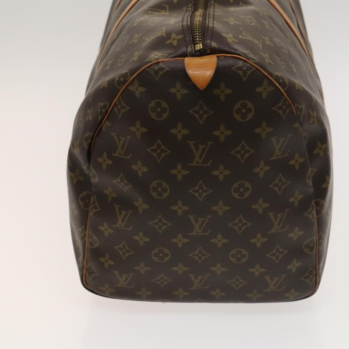 LOUIS VUITTON Monogram Keepall 55 Boston Bag M41424 LV Auth 126716