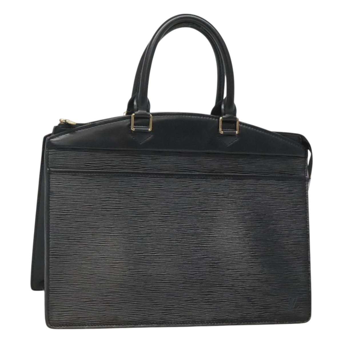 LOUIS VUITTON Epi Riviera Hand Bag Noir Black M48182 LV Auth 126736