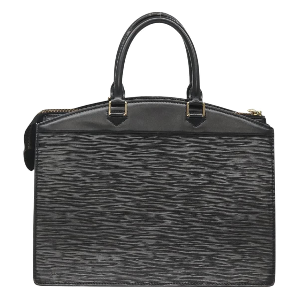 LOUIS VUITTON Epi Riviera Hand Bag Noir Black M48182 LV Auth 126736