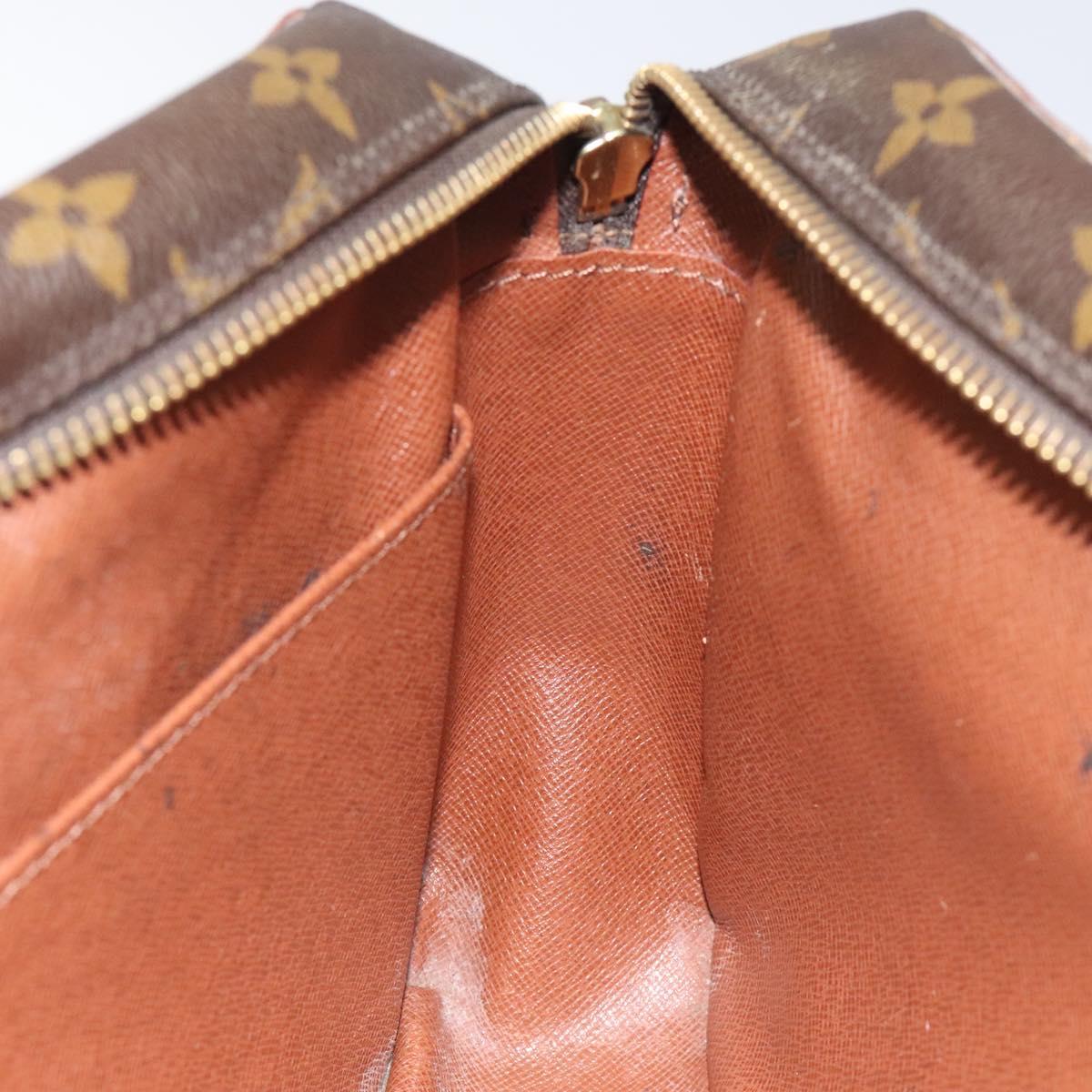 LOUIS VUITTON Monogram Compiegne 28 Clutch Bag M51845 LV Auth 126832
