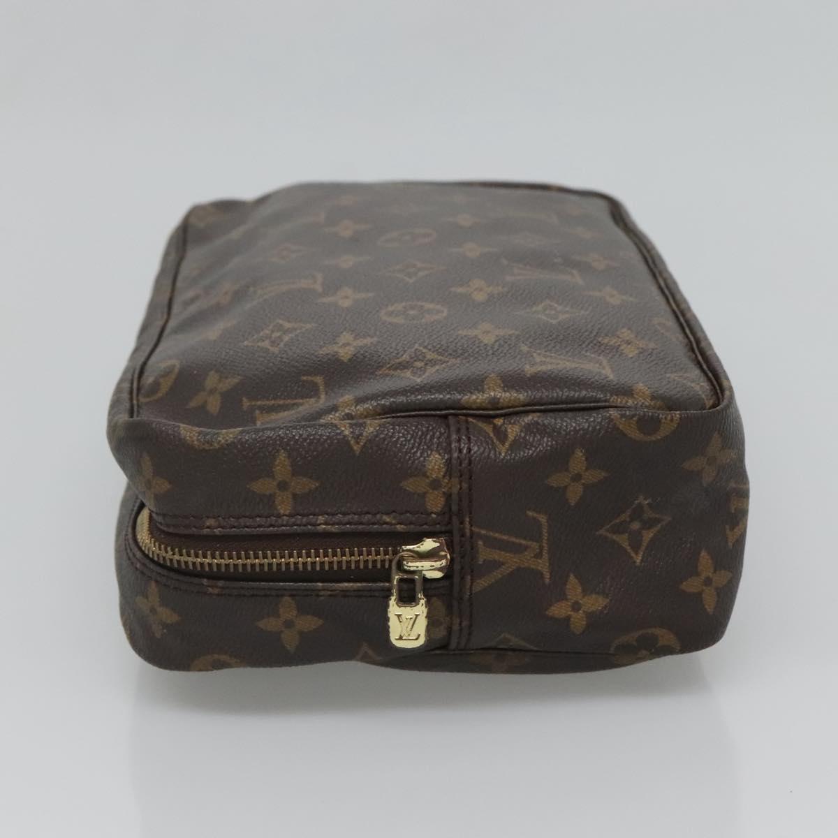 LOUIS VUITTON Monogram Trousse Toilette 28 Clutch Bag M47522 LV Auth 126851