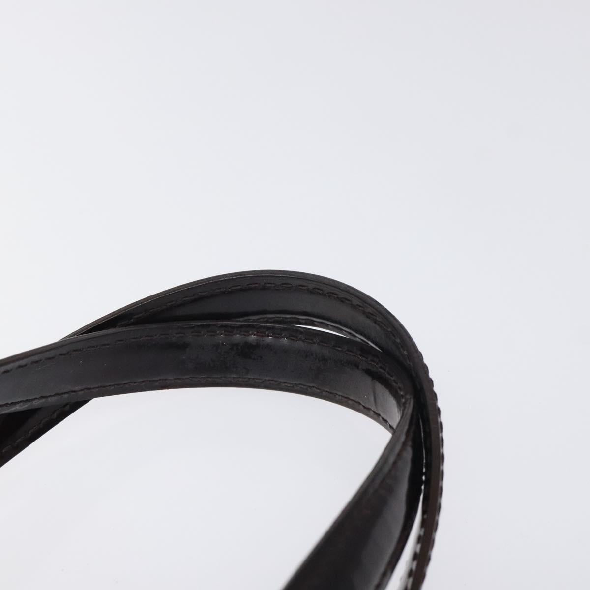 LOUIS VUITTON Monogram Vernis Wilshire PM Hand Bag Amarante M93641 Auth 126925