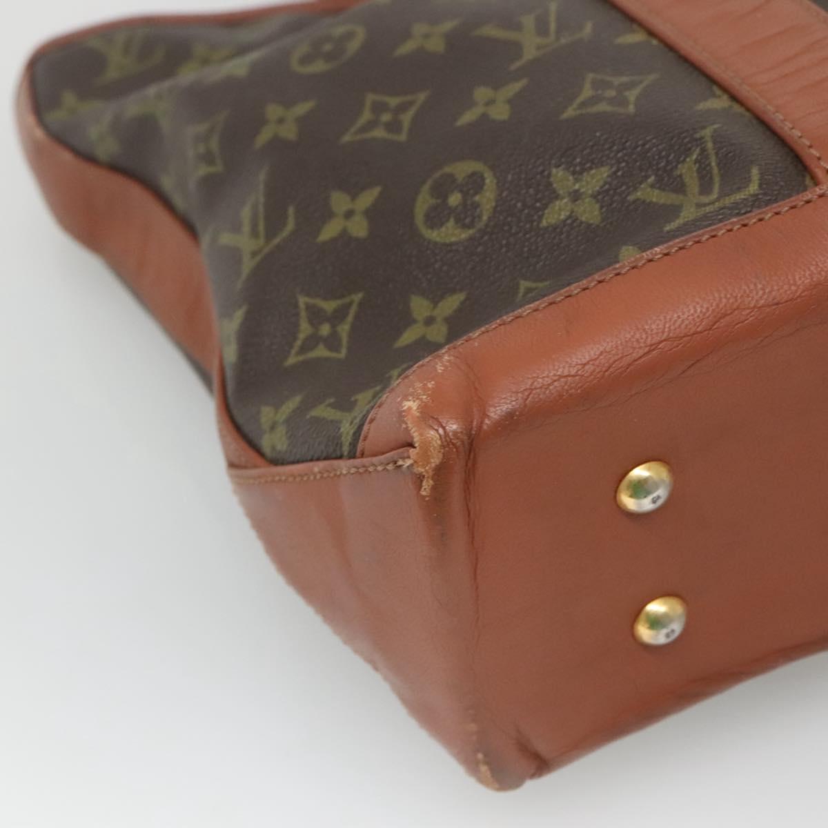 LOUIS VUITTON Monogram Sac Weekend PM Hand Bag Vintage M42425 LV Auth 127001