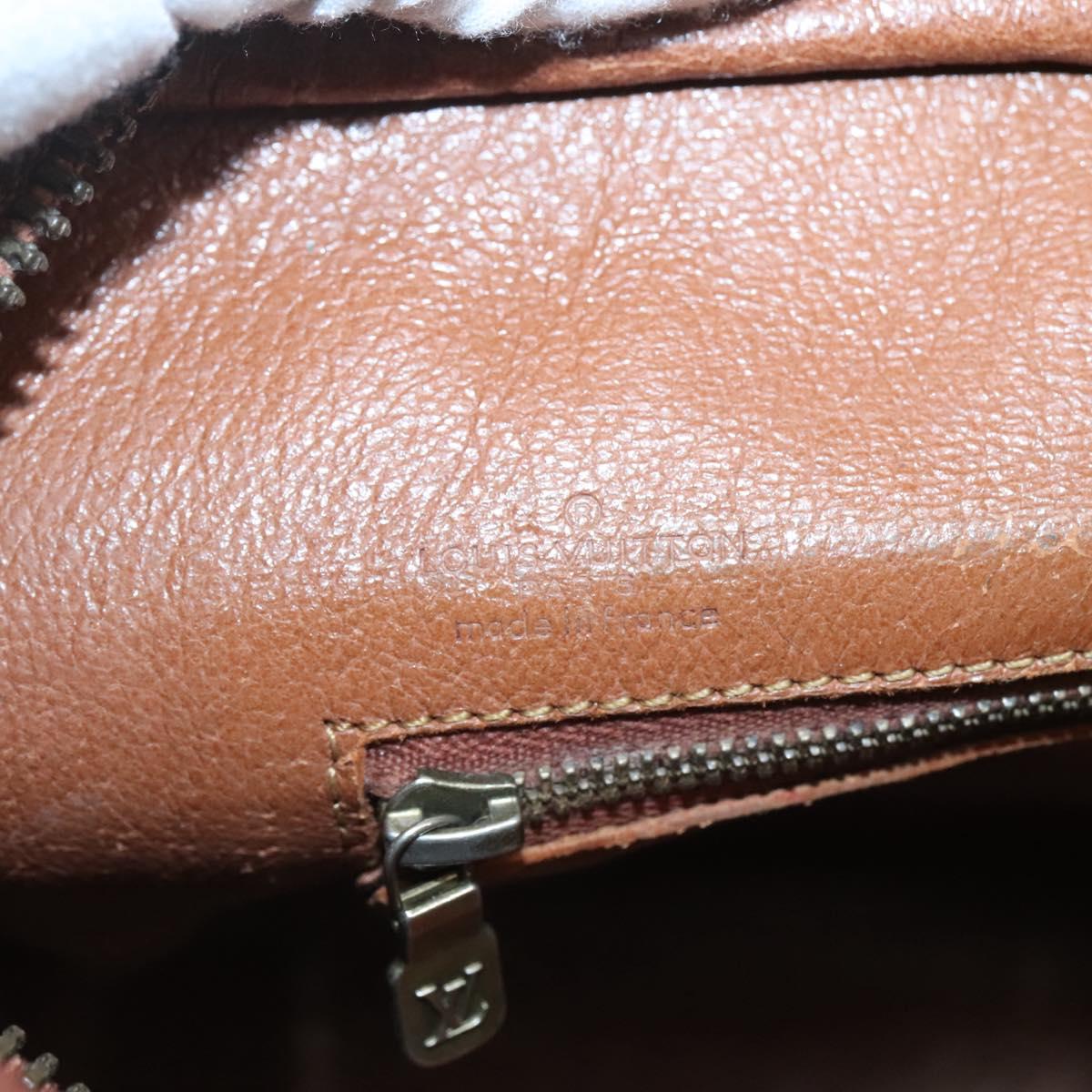 LOUIS VUITTON Monogram Sac Weekend PM Hand Bag Vintage M42425 LV Auth 127001