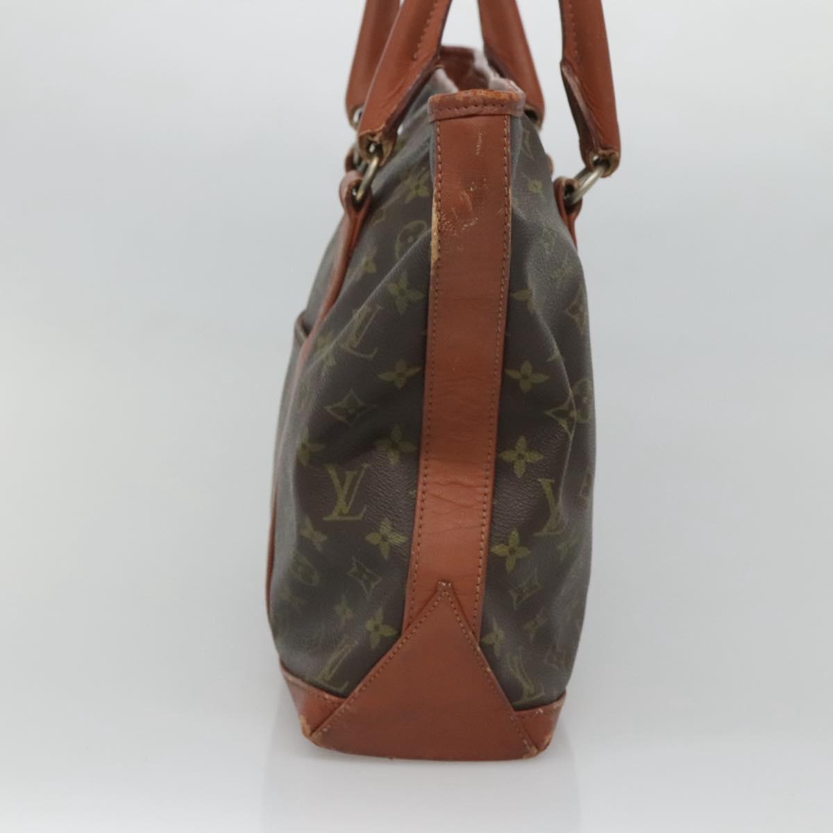 LOUIS VUITTON Monogram Sac Weekend PM Hand Bag Vintage M42425 LV Auth 127001