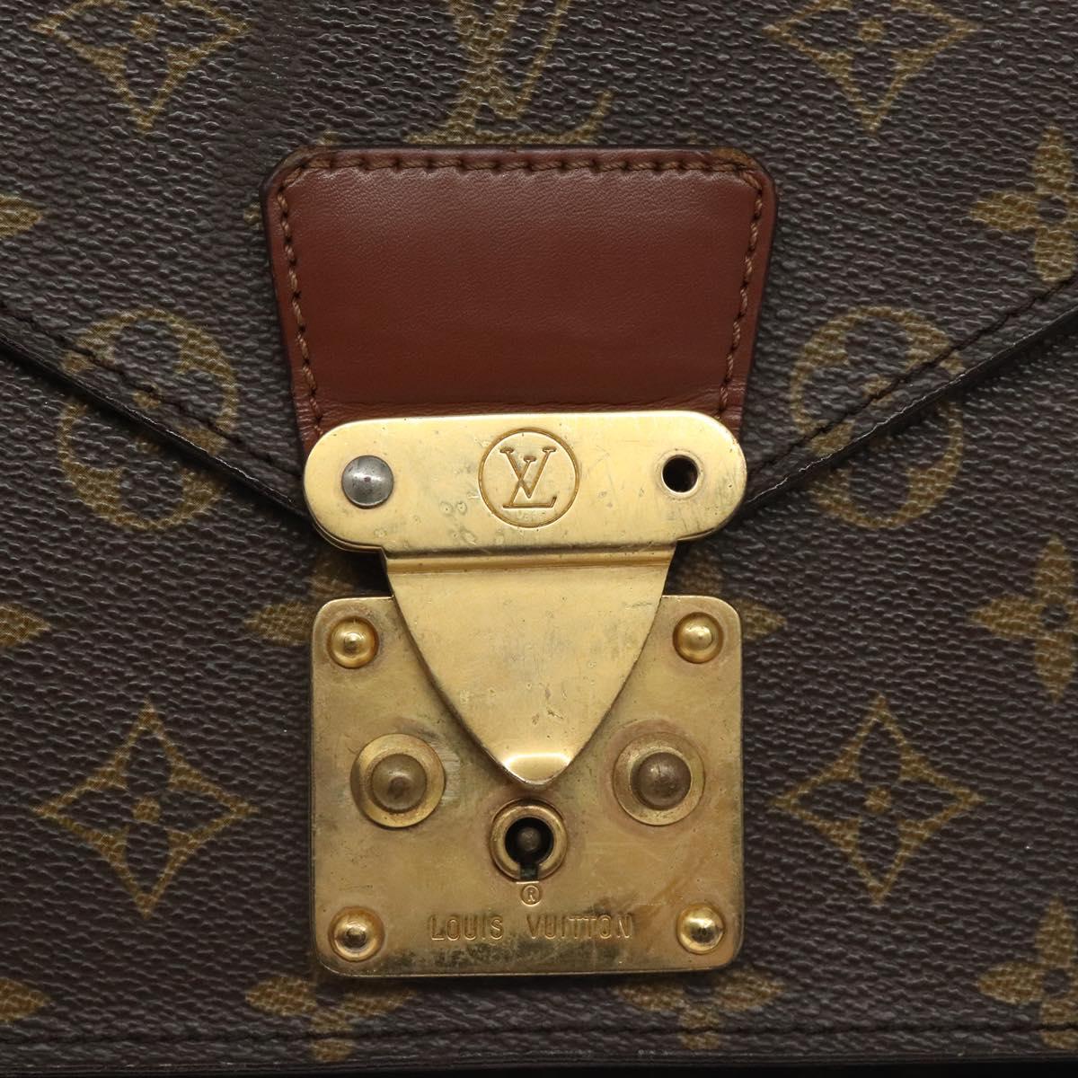 LOUIS VUITTON Monogram Monceau 26 Shoulder Bag M51187 LV Auth 127003