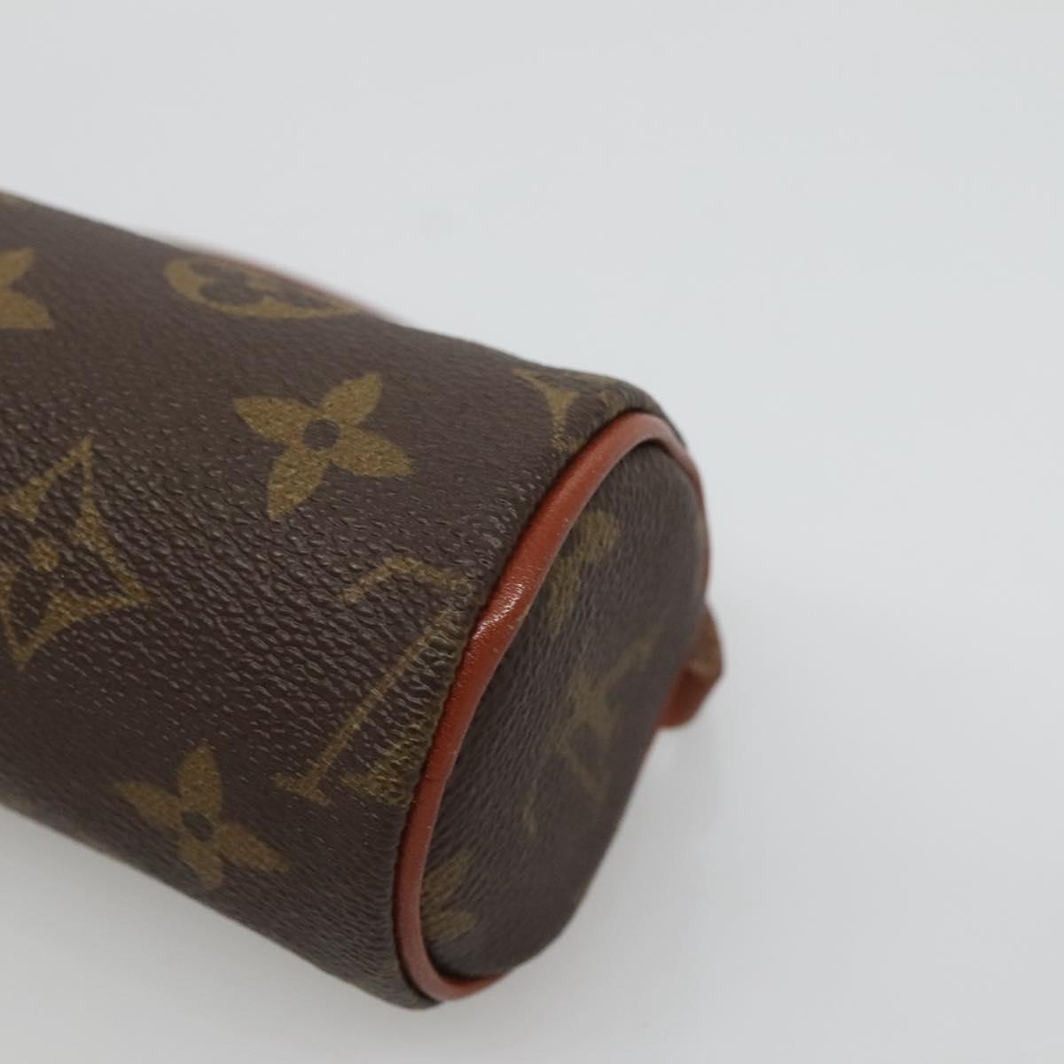 LOUIS VUITTON Monogram Papillon Pouch Vintage LV Auth 127032