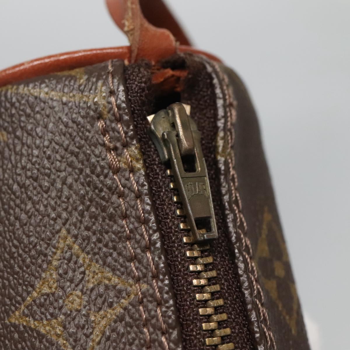 LOUIS VUITTON Monogram Papillon Pouch Vintage LV Auth 127032
