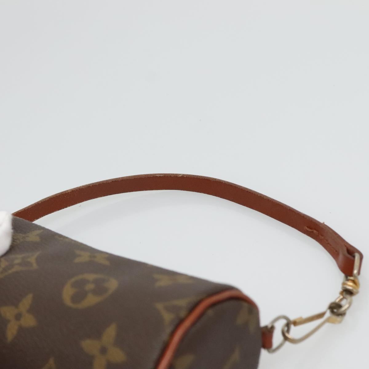 LOUIS VUITTON Monogram Papillon Pouch Vintage LV Auth 127032