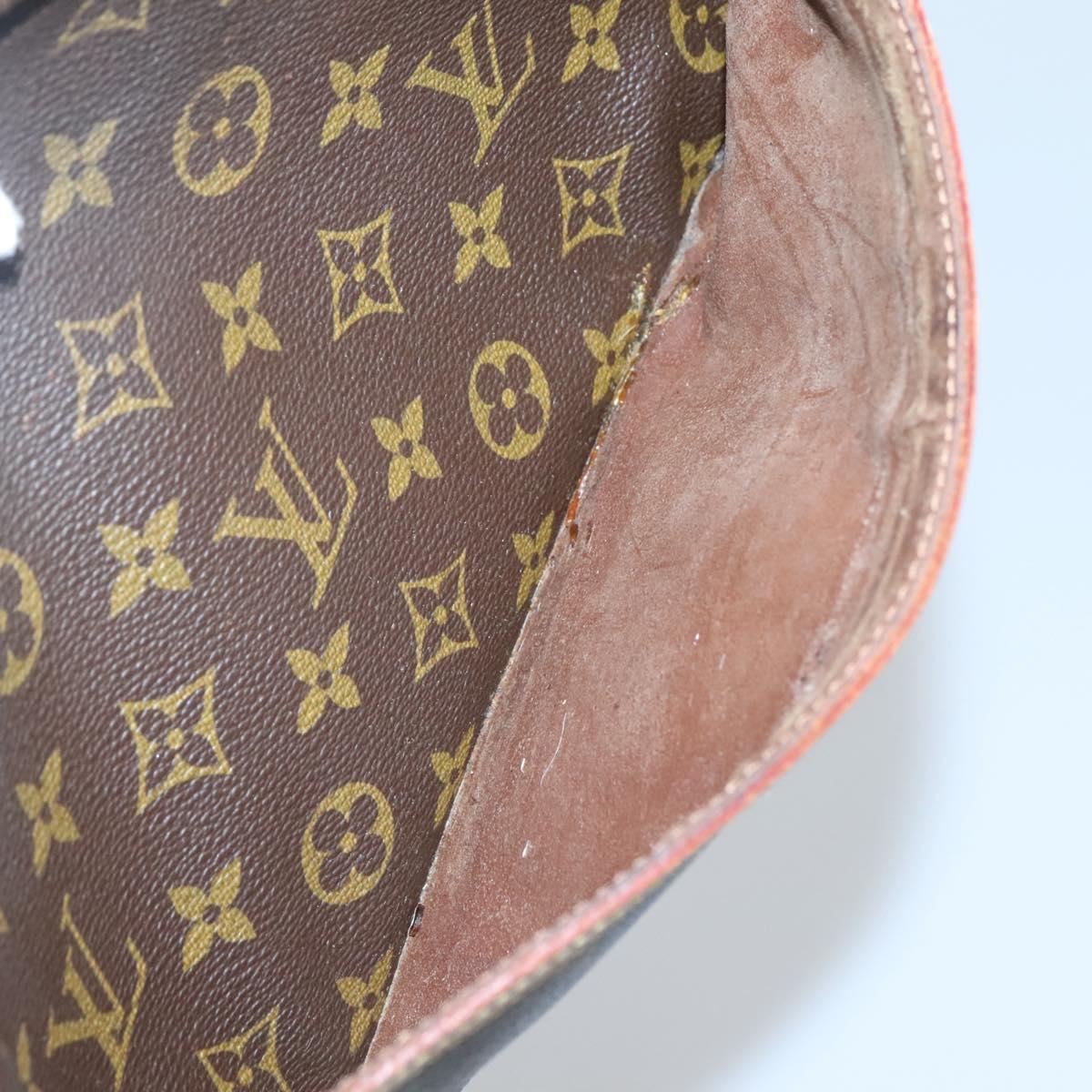 LOUIS VUITTON Monogram Compiegne 28 Clutch Bag M51845 LV Auth 127055