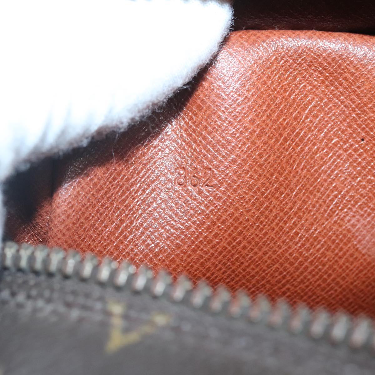 LOUIS VUITTON Monogram Compiegne 28 Clutch Bag M51845 LV Auth 127055