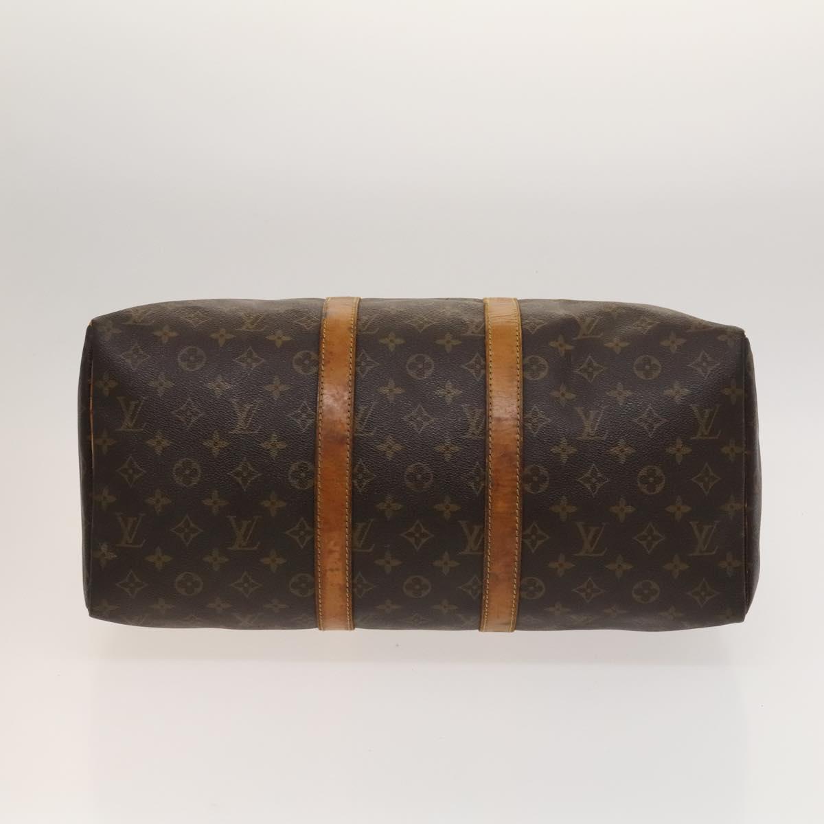 LOUIS VUITTON Monogram Keepall 45 Boston Bag M41428 LV Auth 127056