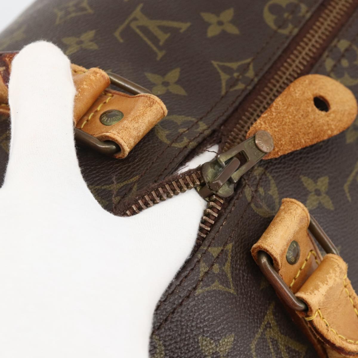 LOUIS VUITTON Monogram Keepall 50 Boston Bag Vintage M41426 LV Auth 127100