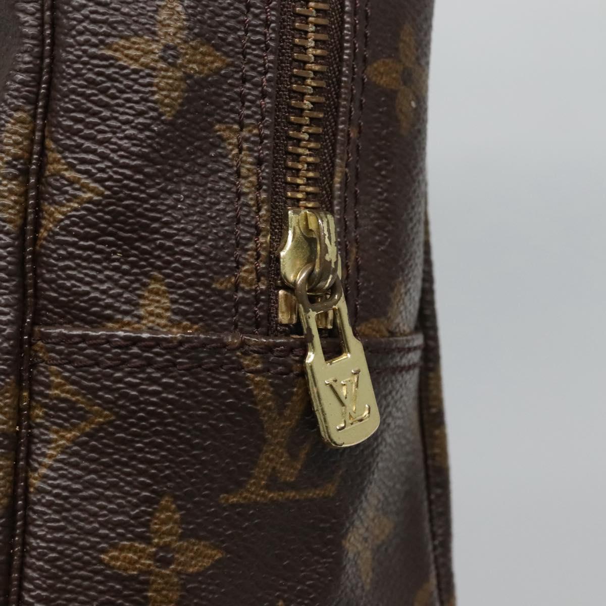 LOUIS VUITTON Monogram Trousse Toilette 28 Clutch Bag M47522 LV Auth 127102