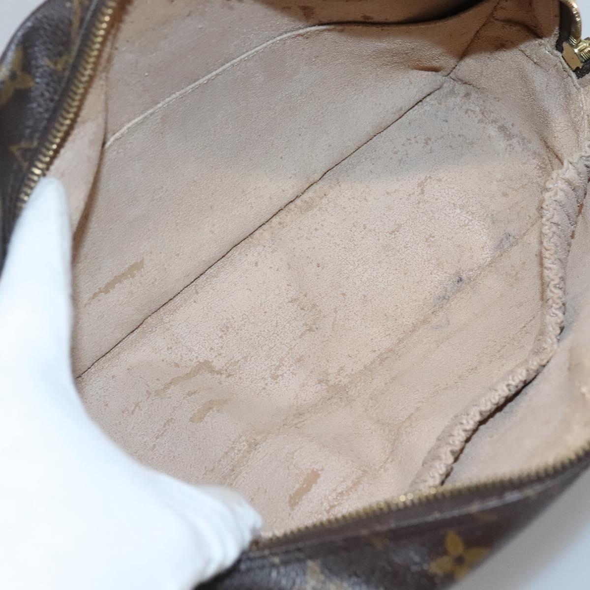 LOUIS VUITTON Monogram Trousse Toilette 28 Clutch Bag M47522 LV Auth 127102