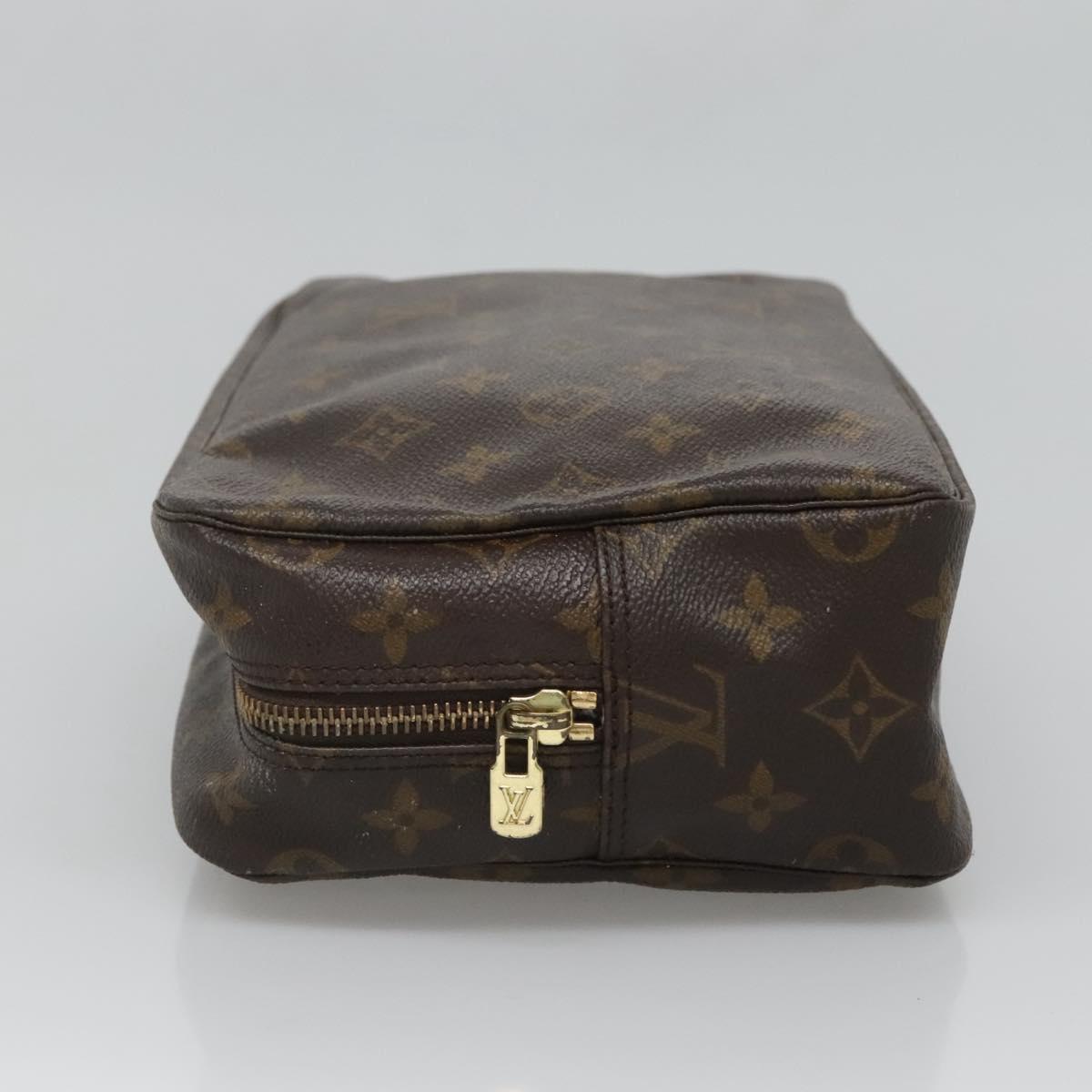 LOUIS VUITTON Monogram Trousse Toilette 28 Clutch Bag M47522 LV Auth 127102