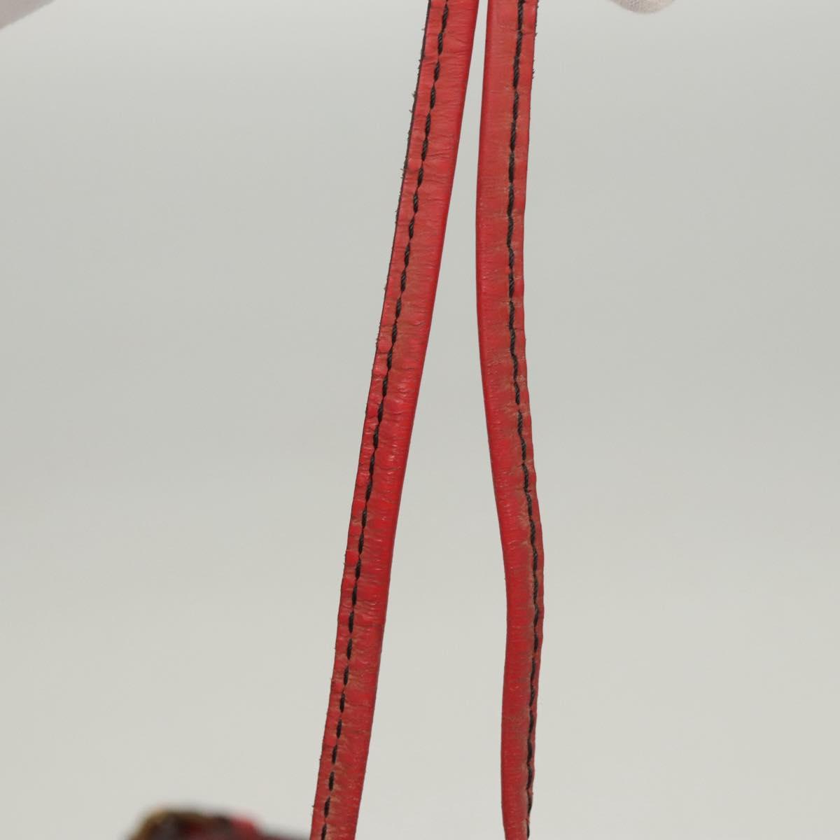 LOUIS VUITTON Epi Petit Noe Shoulder Bag Red M44107 LV Auth 127112