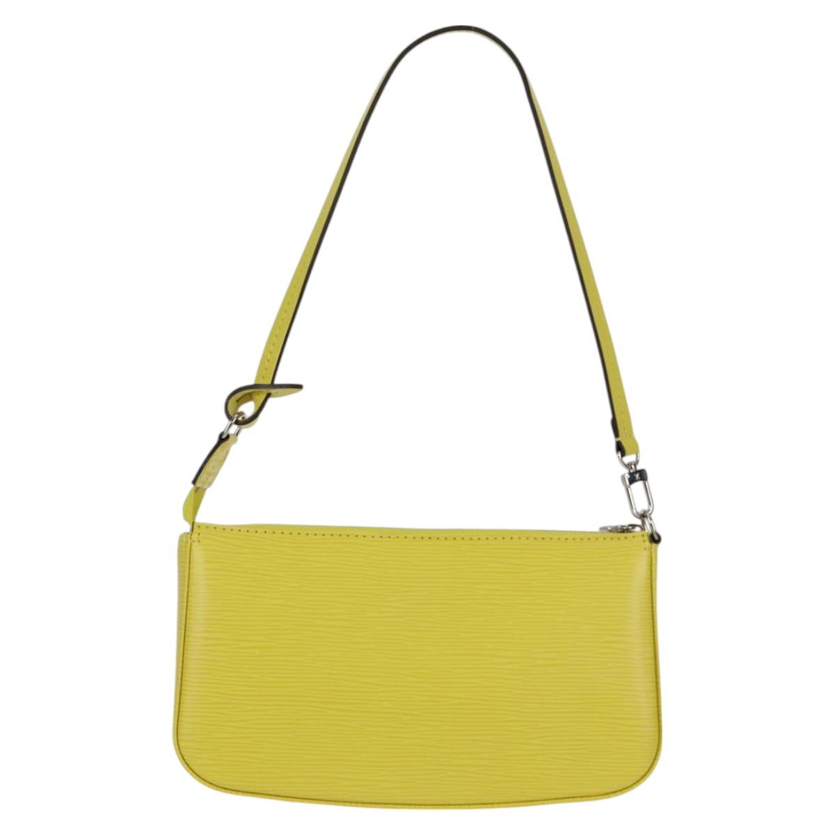 LOUIS VUITTON Epi Pochette Accessoires Pouch Pistachian M40975 LV Auth 127164V