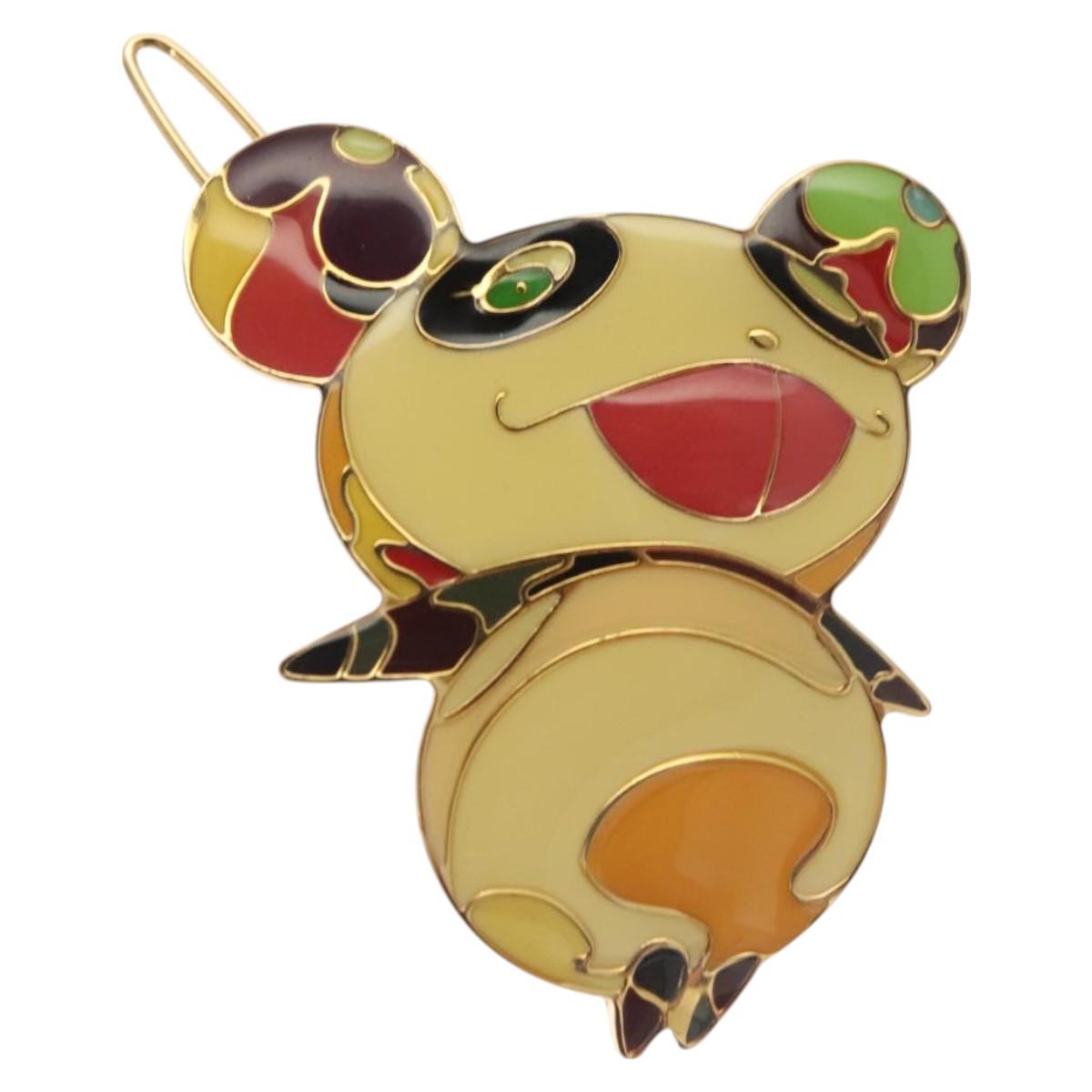 LOUIS VUITTON Characters Baretta metal White M92595 LV Auth 127183