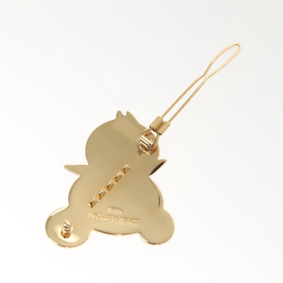 LOUIS VUITTON Characters Baretta metal White M92595 LV Auth 127183