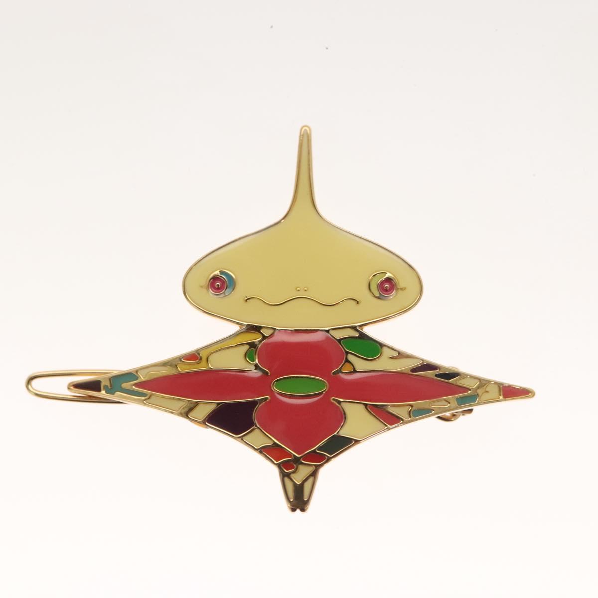 LOUIS VUITTON Characters Baretta metal White M92595 LV Auth 127183