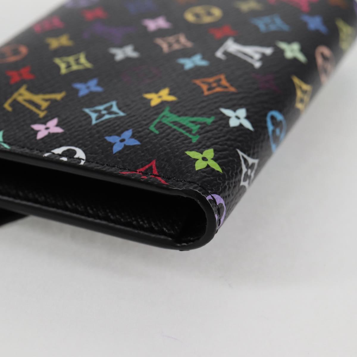 LOUIS VUITTON Multicolor Portefeuille Victorine Wallet M14163 LV Auth 127184SM