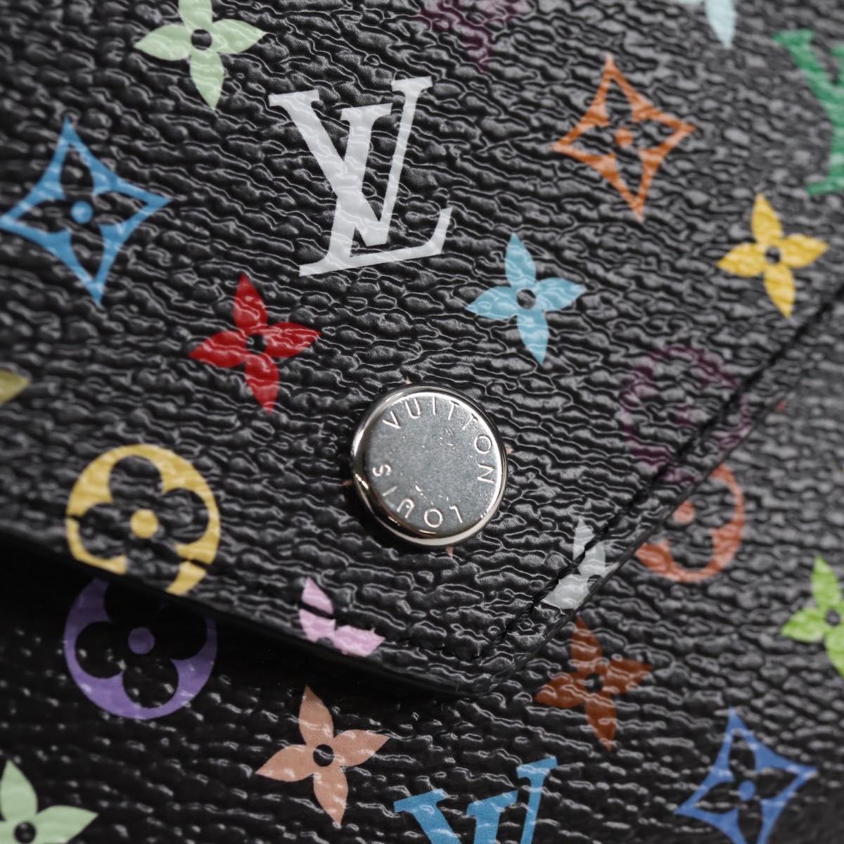 LOUIS VUITTON Multicolor Portefeuille Victorine Wallet M14163 LV Auth 127184SM