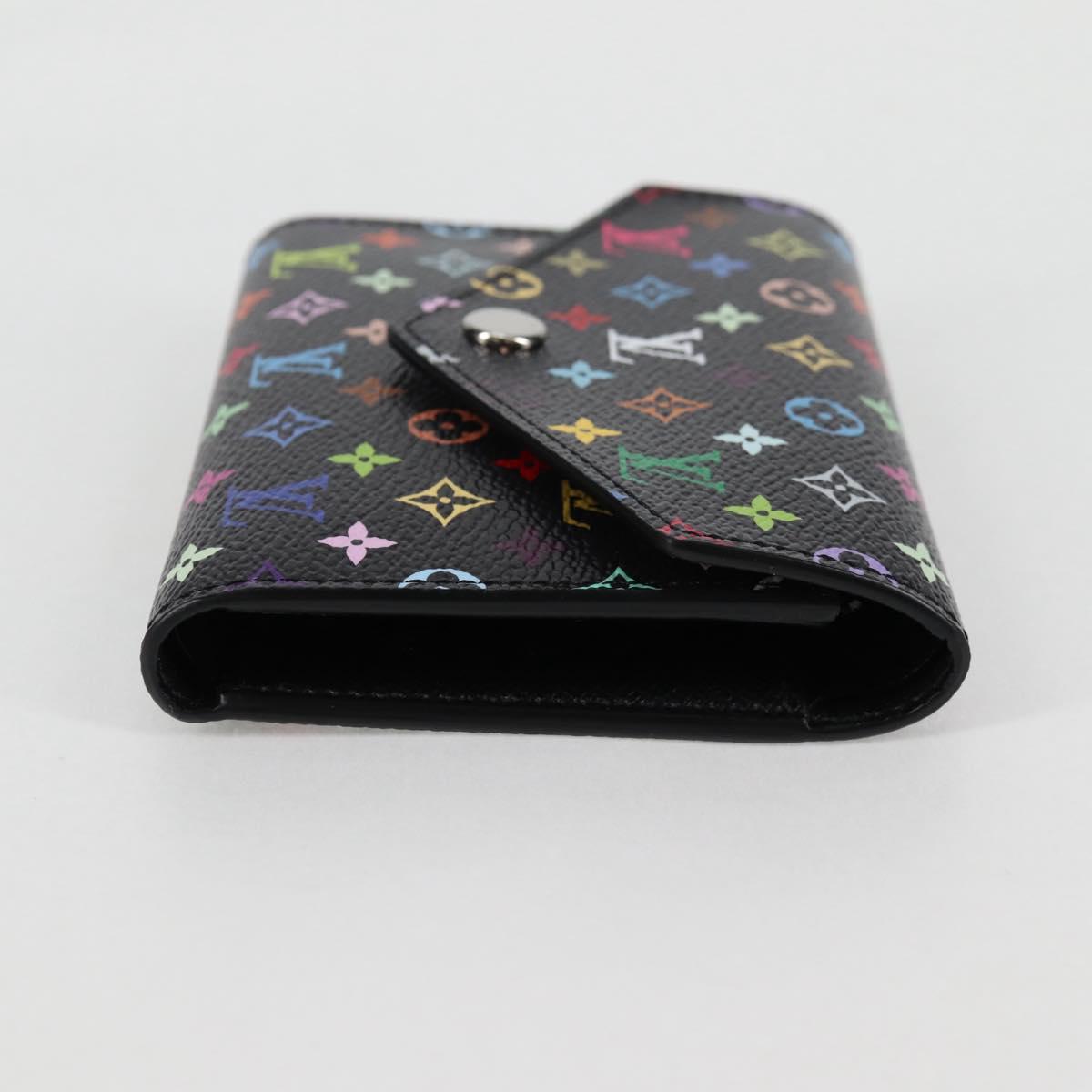 LOUIS VUITTON Multicolor Portefeuille Victorine Wallet M14163 LV Auth 127184SM