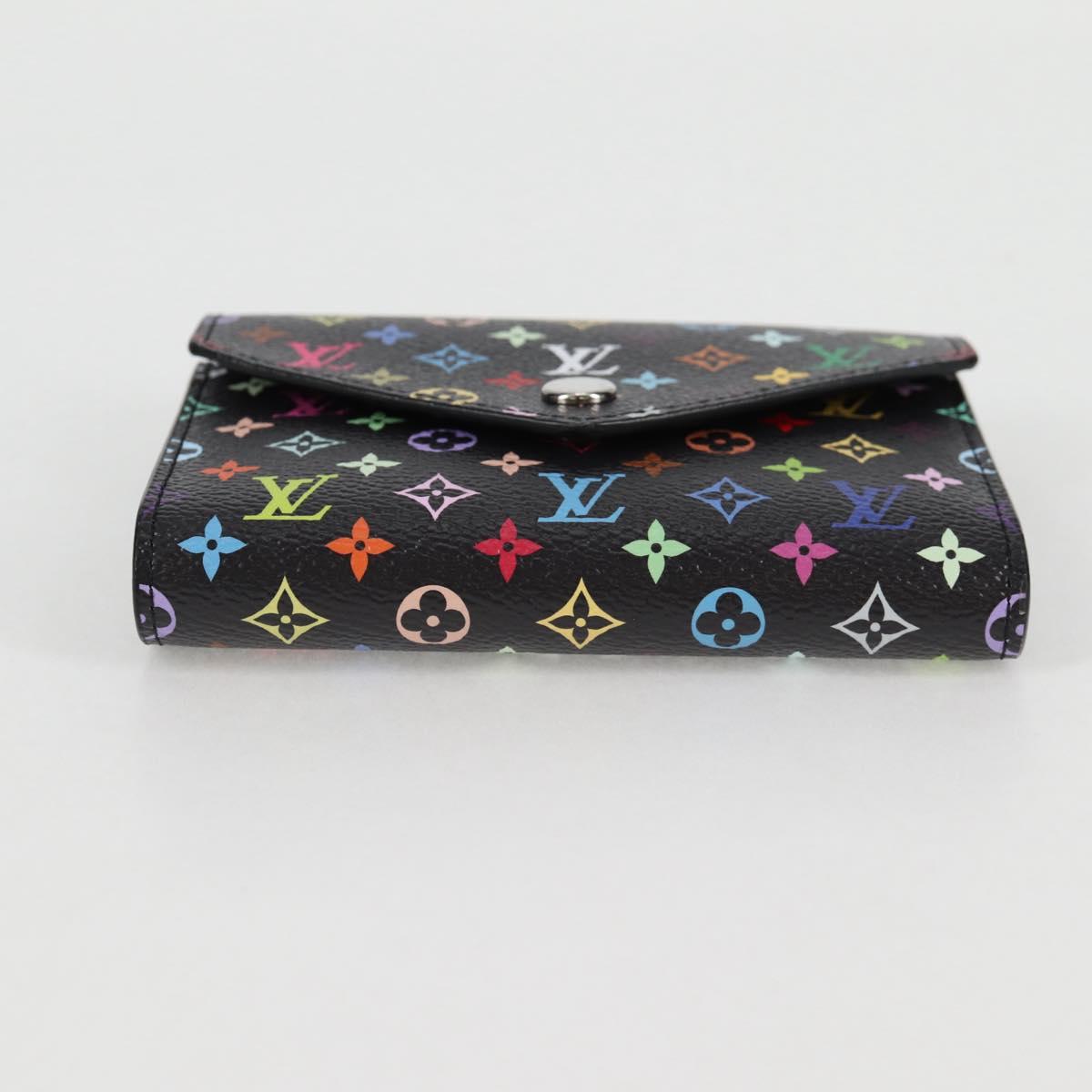 LOUIS VUITTON Multicolor Portefeuille Victorine Wallet M14163 LV Auth 127184SM