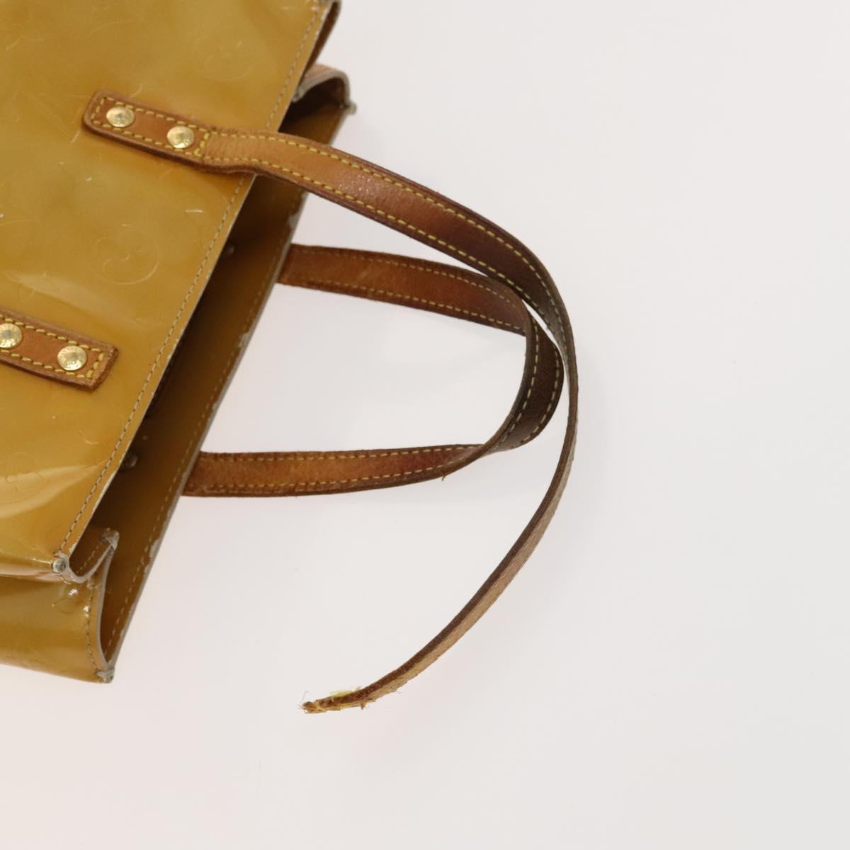 LOUIS VUITTON Taiga Vernis Shoulder Bag 2Set Beige Gray LV Auth 127248