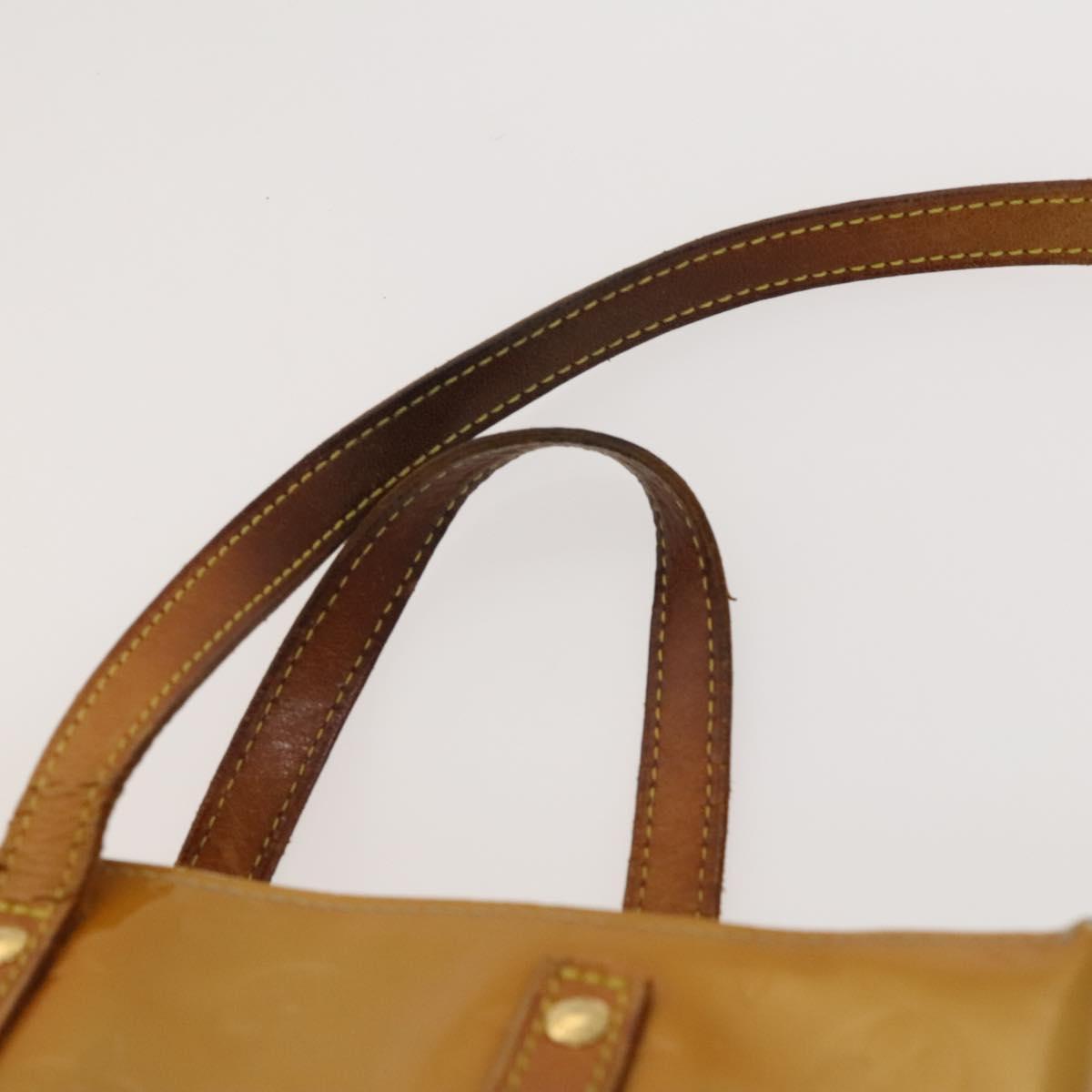 LOUIS VUITTON Taiga Vernis Shoulder Bag 2Set Beige Gray LV Auth 127248