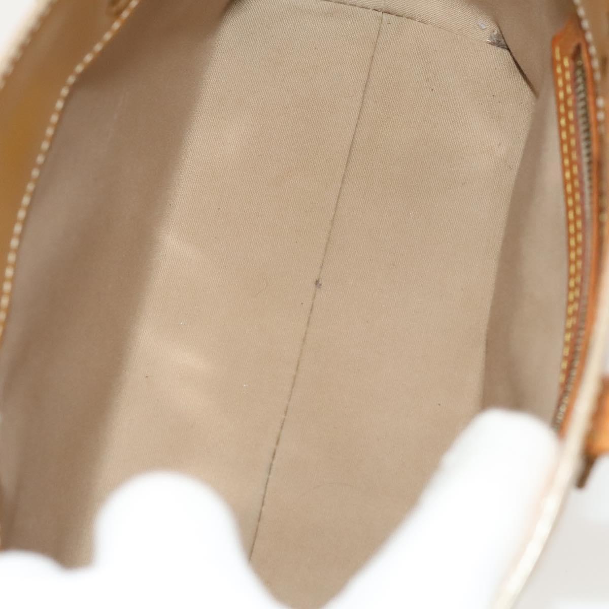 LOUIS VUITTON Taiga Vernis Shoulder Bag 2Set Beige Gray LV Auth 127248