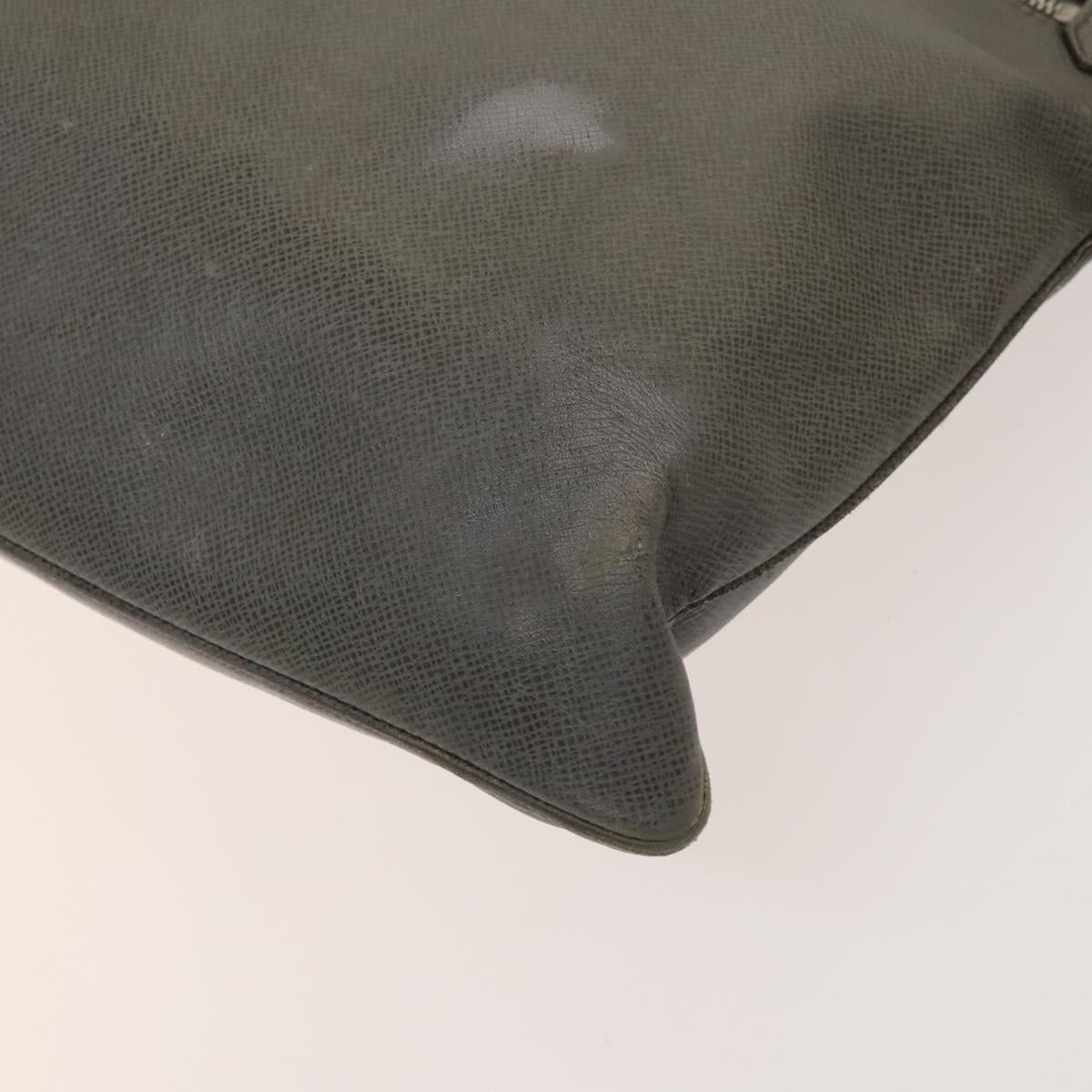 LOUIS VUITTON Taiga Vernis Shoulder Bag 2Set Beige Gray LV Auth 127248