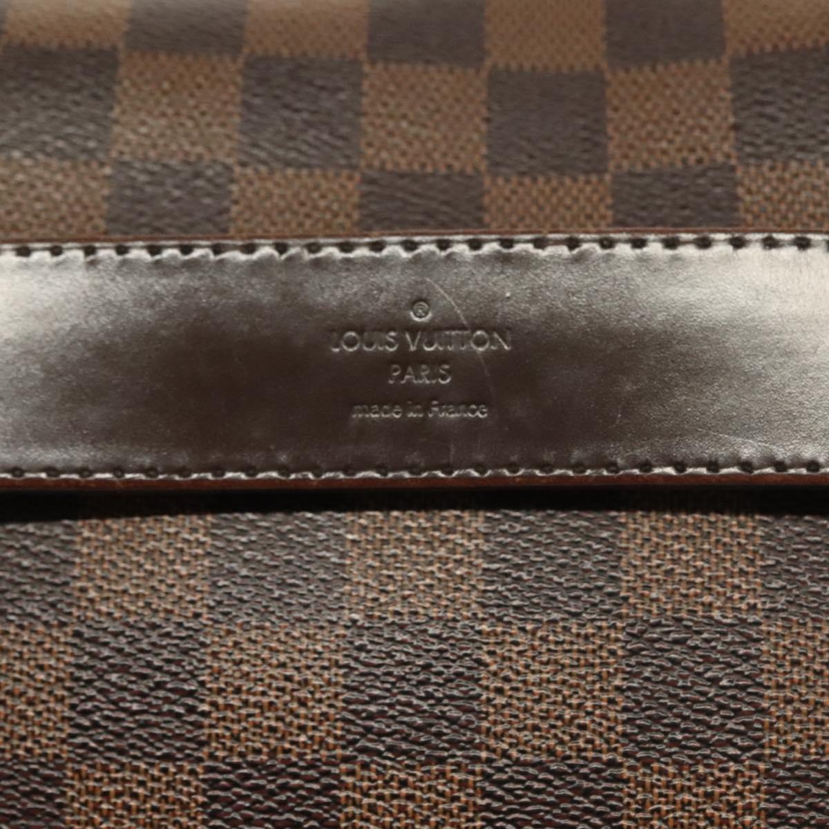 LOUIS VUITTON Damier Ebene Shelton GM Shoulder Bag N41148 LV Auth 127278