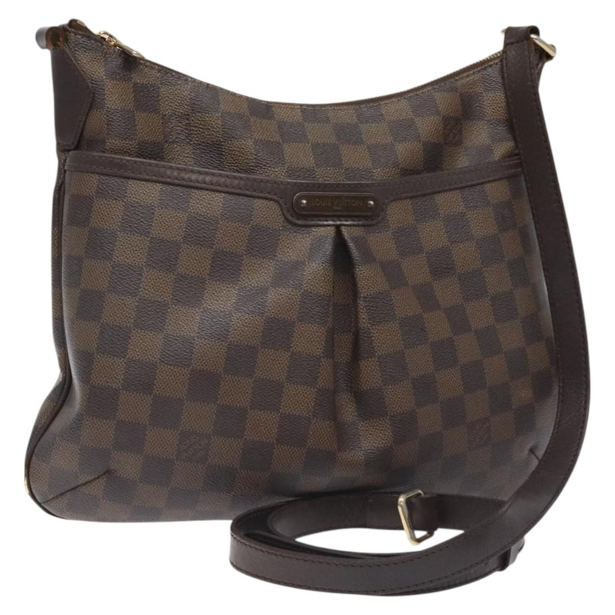 LOUIS VUITTON Damier Ebene Bloomsbury GM Shoulder Bag N42250 LV Auth 127290