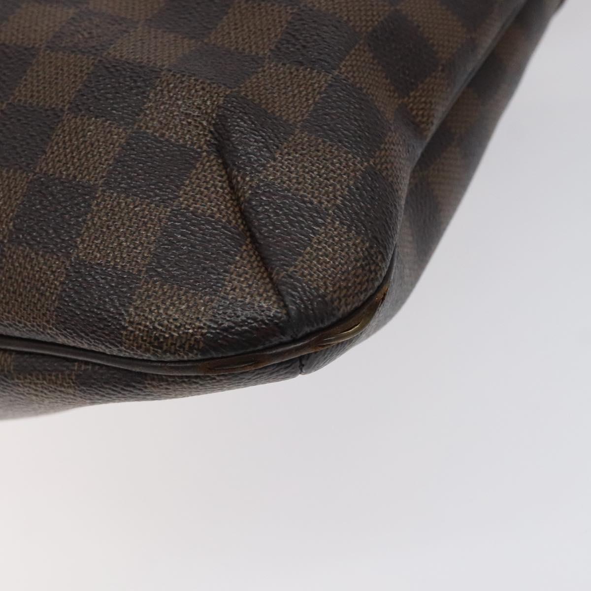 LOUIS VUITTON Damier Ebene Bloomsbury GM Shoulder Bag N42250 LV Auth 127290