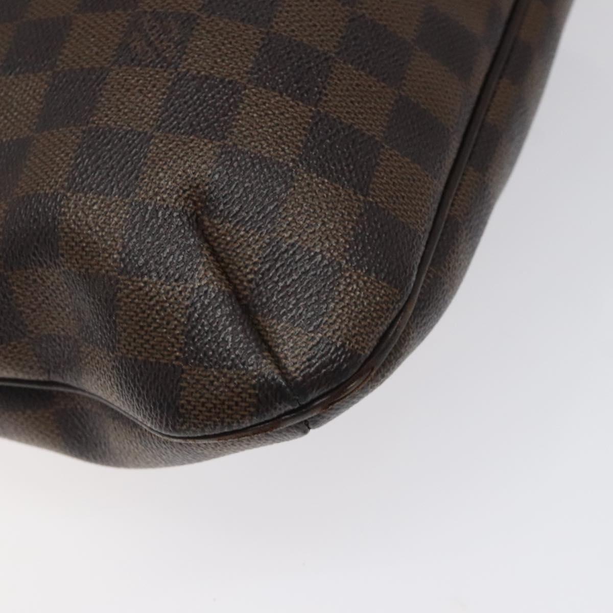 LOUIS VUITTON Damier Ebene Bloomsbury GM Shoulder Bag N42250 LV Auth 127290